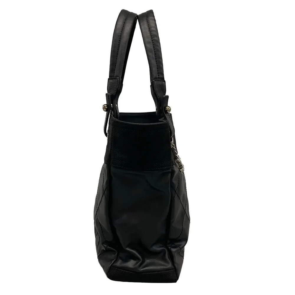 Chanel Paris Biarritz Tote PM Tote Bag A34208 Coated Canvas Nylon Leather